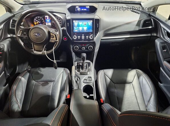 JF2GTHMC4NH281898 2022 SUBARU CROSSTREK Black Вид панелі приладів