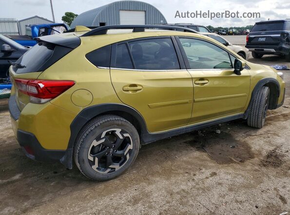JF2GTHMC5NH227509 2022 SUBARU CROSSTREK Green Հետևի աջ