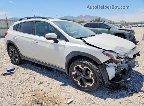 JF2GTHMC6NH240771 2022 SUBARU CROSSTREK White Przód prawy