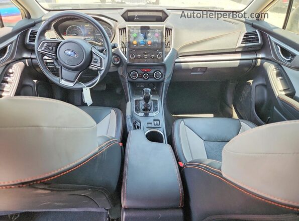 JF2GTHMC6NH240771 2022 SUBARU CROSSTREK White Widok deski rozdzielczej