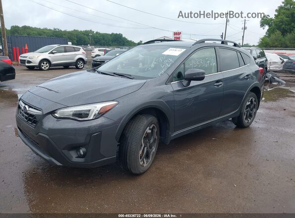 JF2GTHMC6PH224282 2023 SUBARU CROSSTREK Gray Front left