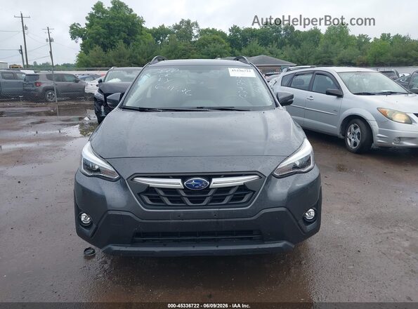 JF2GTHMC6PH224282 2023 SUBARU CROSSTREK Gray Dashboard view