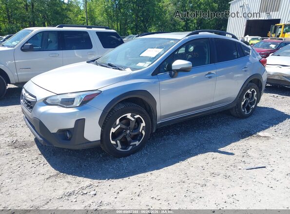 JF2GTHMC7M8244553 2021 SUBARU CROSSTREK Белый Передняя левая четверть