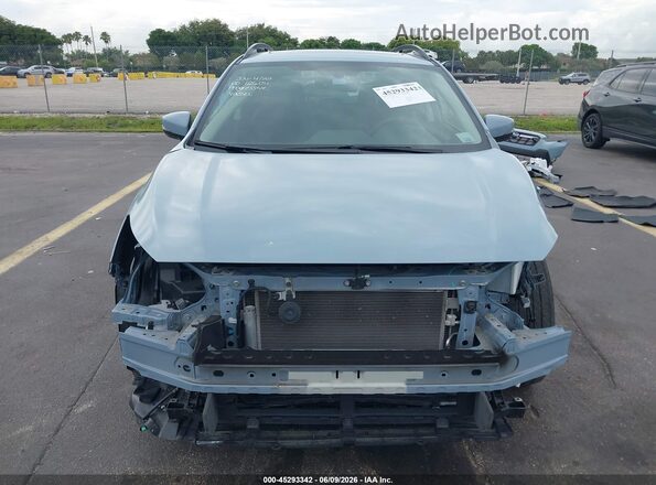 JF2GTHMC7M8266116 2021 SUBARU CROSSTREK Brown Rear interior view