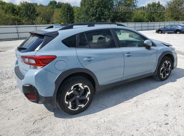 JF2GTHMC7M8341154 2021 SUBARU CROSSTREK Синий Задняя правая четверть