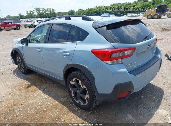 JF2GTHMC7MH203744 2021 SUBARU CROSSTREK Light Blue Задняя левая четверть