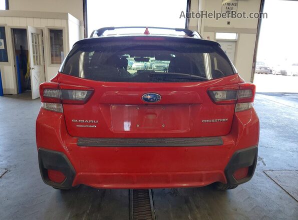 JF2GTHMC7MH305092 2021 SUBARU CROSSTREK Red Հետևի տեսք