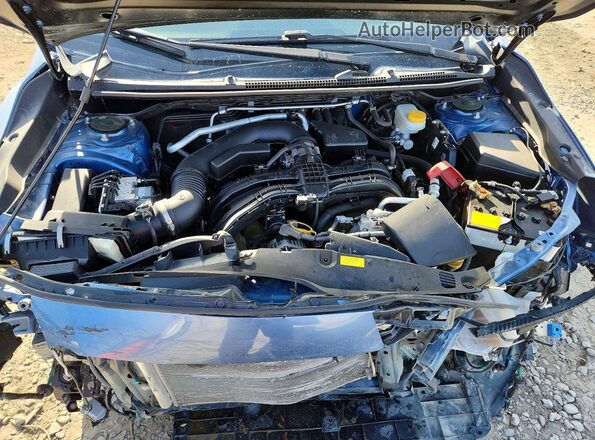 JF2GTHMC7MH347584 2021 SUBARU CROSSTREK Blue Rear interior view