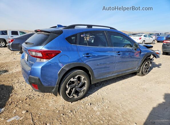 JF2GTHMC7MH347584 2021 SUBARU CROSSTREK Blue Rear right