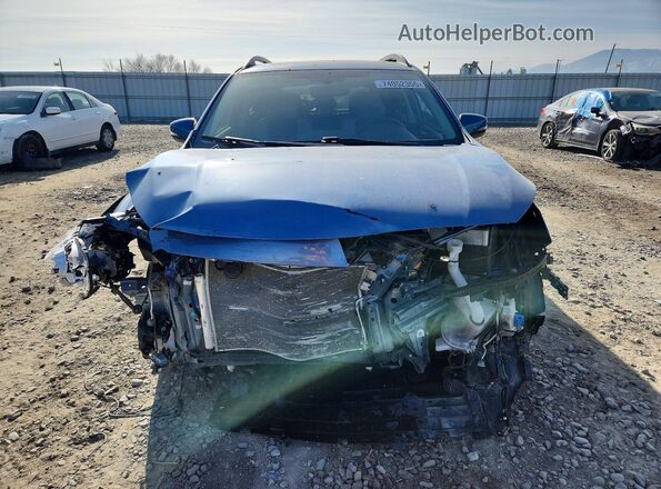 JF2GTHMC7MH347584 2021 SUBARU CROSSTREK Blue Front view