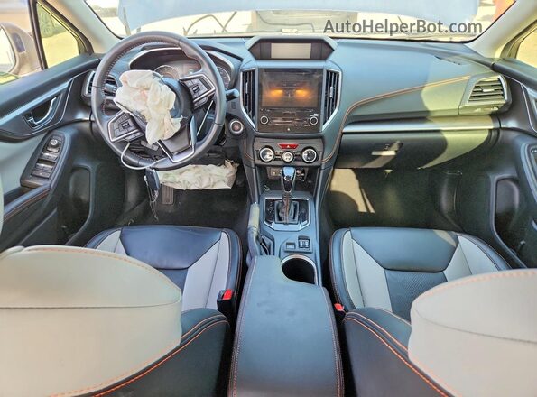 JF2GTHMC7MH347584 2021 SUBARU CROSSTREK Blue Dashboard view