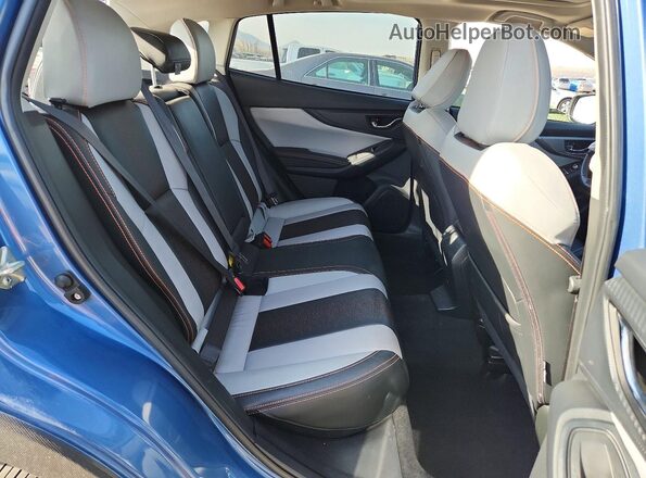 JF2GTHMC7MH347584 2021 SUBARU CROSSTREK Blue Rear seats view