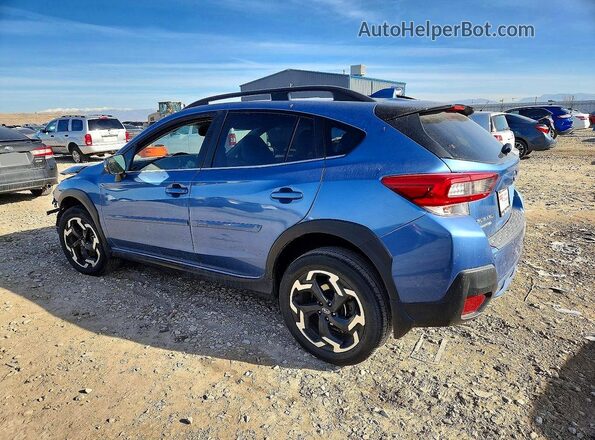 JF2GTHMC7MH347584 2021 SUBARU CROSSTREK Blue Rear left