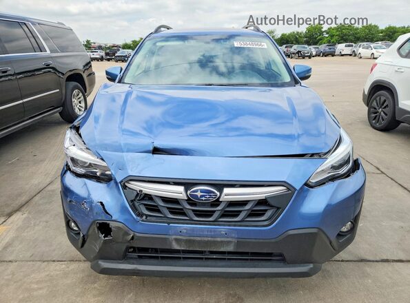 JF2GTHMC7PH301838 2023 SUBARU CROSSTREK Blue Դիմացի տեսք