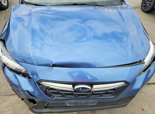 JF2GTHMC7PH301838 2023 SUBARU CROSSTREK Blue Շարժիչի բաժամունքի տեսք