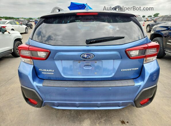 JF2GTHMC7PH301838 2023 SUBARU CROSSTREK Blue Հետևի տեսք