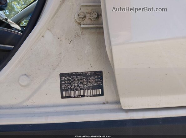 JF2GTHMC7PH307123 2023 SUBARU CROSSTREK White Շարժիչի բաժամունքի տեսք