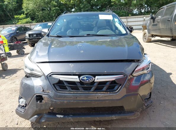JF2GTHMC8M8259546 2021 SUBARU CROSSTREK Gray Vista del cuadro de instrumentos