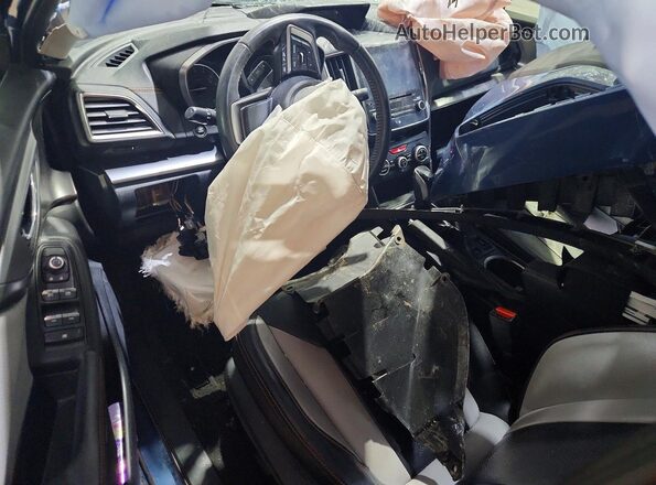 JF2GTHMC8MH659784 2021 SUBARU CROSSTREK Blue Dashboard view