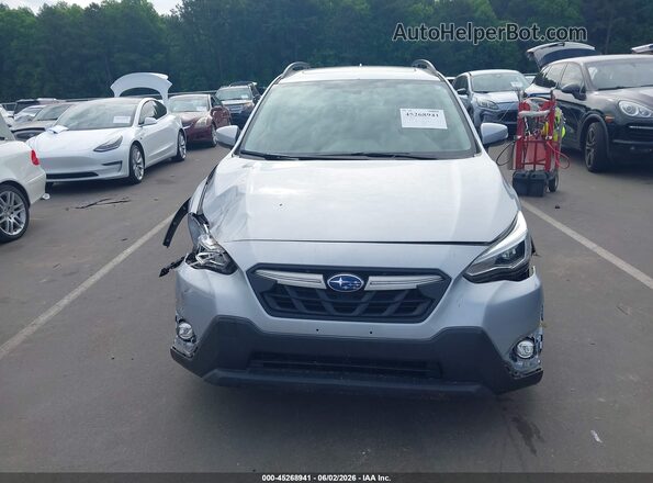 JF2GTHMC8PH306126 2023 SUBARU CROSSTREK Серебряный Вид щитка приборов