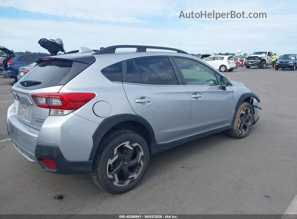 JF2GTHMC8PH306126 2023 SUBARU CROSSTREK Серебряный Задняя правая четверть