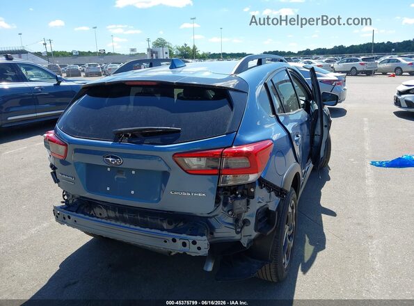 JF2GTHMC8PH307776 2023 SUBARU CROSSTREK Blue Задня права чверть