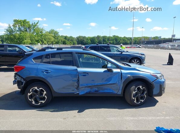 JF2GTHMC8PH307776 2023 SUBARU CROSSTREK Blue Вид задньої частини салону