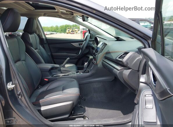 JF2GTHMC9MH397516 2021 SUBARU CROSSTREK Gray წინა სალონის ხედი