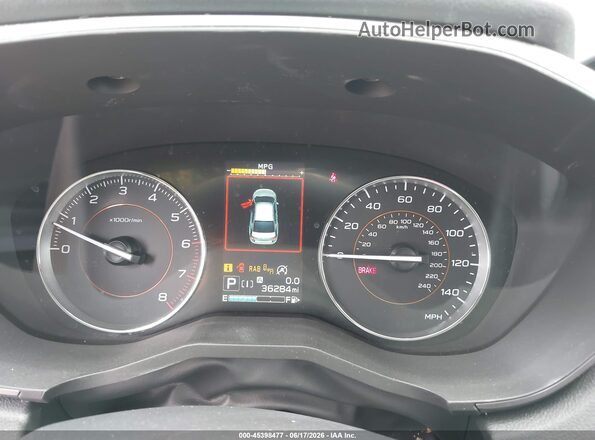 JF2GTHMC9MH397516 2021 SUBARU CROSSTREK Gray უკანა სავარძლების ხედი