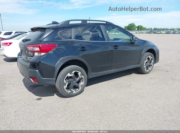 JF2GTHMC9P8292916 2023 SUBARU CROSSTREK Черный Задняя правая четверть