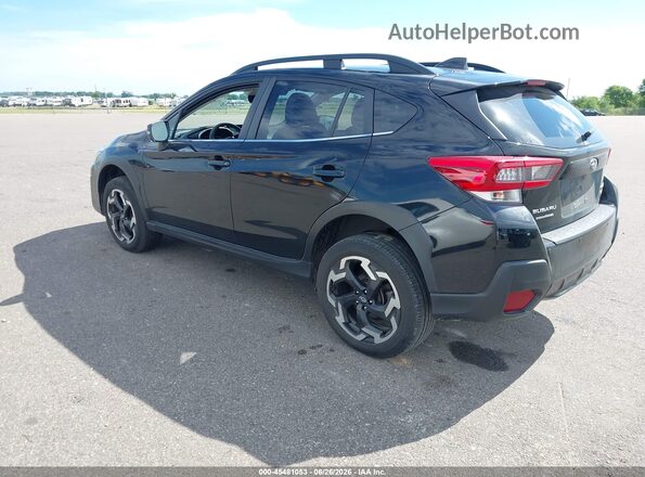 JF2GTHMC9P8292916 2023 SUBARU CROSSTREK Черный Задняя левая четверть