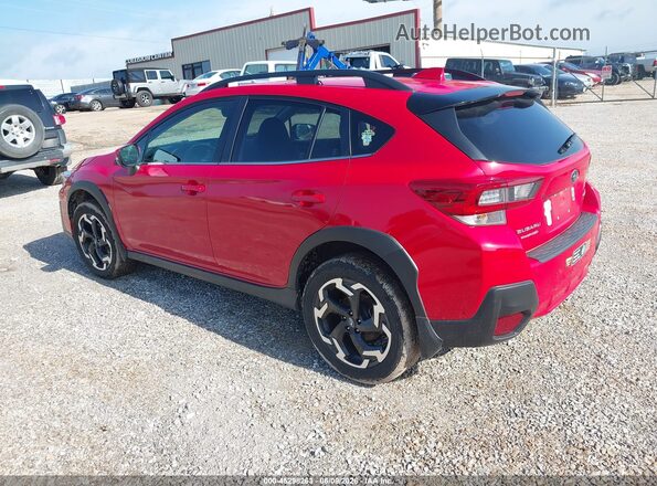 JF2GTHMCXM8327068 2021 SUBARU CROSSTREK Red უკანა მარცხენა