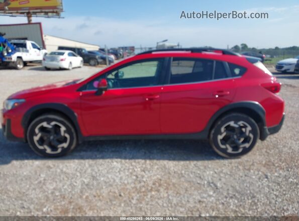JF2GTHMCXM8327068 2021 SUBARU CROSSTREK Red სალონის 360-გრადუსიანი ხედი