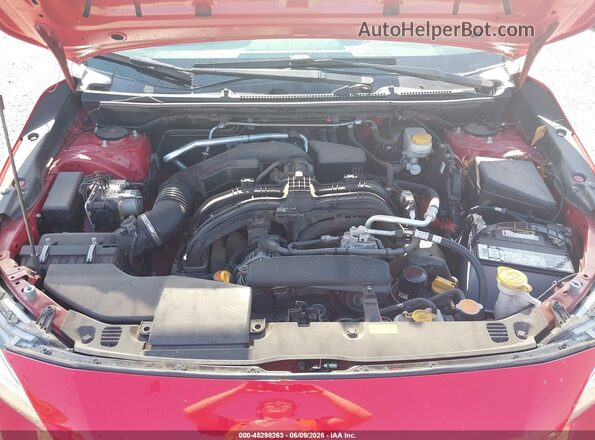 JF2GTHMCXM8327068 2021 SUBARU CROSSTREK Red უკანა ხედი