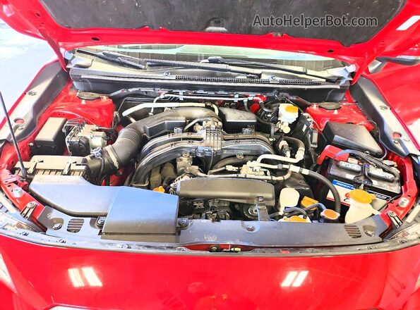 JF2GTHNC2MH299975 2021 SUBARU CROSSTREK Red Շարժիչի բաժամունքի տեսք