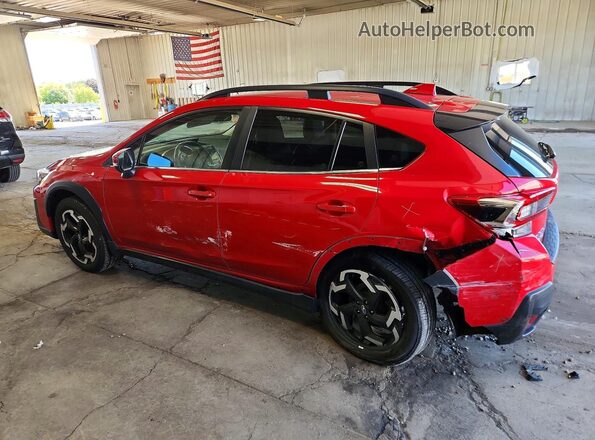 JF2GTHNC2MH299975 2021 SUBARU CROSSTREK Red Հետևի ձախ