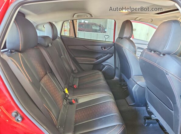 JF2GTHNC2MH299975 2021 SUBARU CROSSTREK Red Սալոնի հետևի տեսք