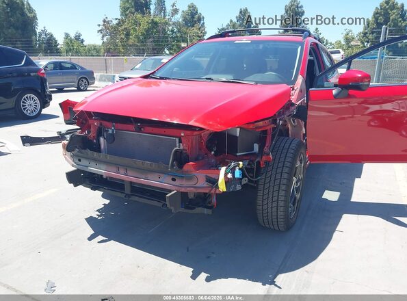 JF2GTHNC2NH281686 2022 SUBARU CROSSTREK Красный Вид спереди