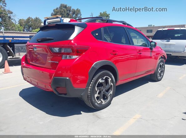 JF2GTHNC2NH281686 2022 SUBARU CROSSTREK Красный Задняя правая четверть