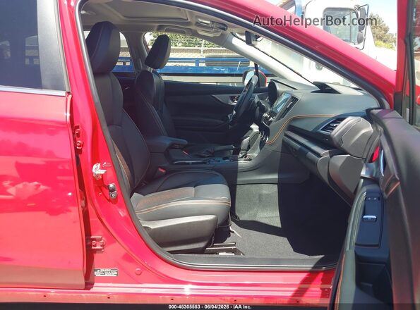 JF2GTHNC2NH281686 2022 SUBARU CROSSTREK Красный Вид салона спереди
