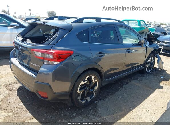 JF2GTHNC4M8276665 2021 SUBARU CROSSTREK Gray Задня права чверть