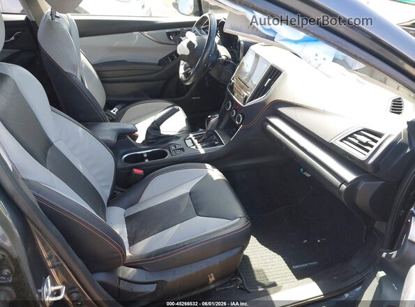 JF2GTHNC4M8276665 2021 SUBARU CROSSTREK Gray Вид салону спереду
