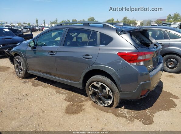 JF2GTHNC4M8276665 2021 SUBARU CROSSTREK Gray Задня ліва чверть