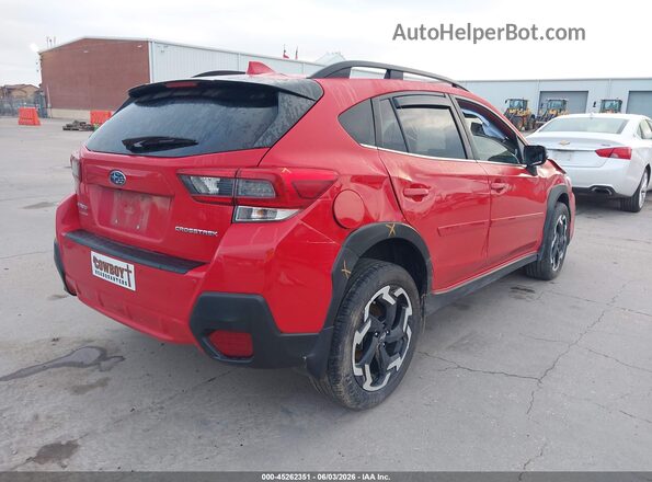 JF2GTHNC4NH221134 2022 SUBARU CROSSTREK Red Rear right