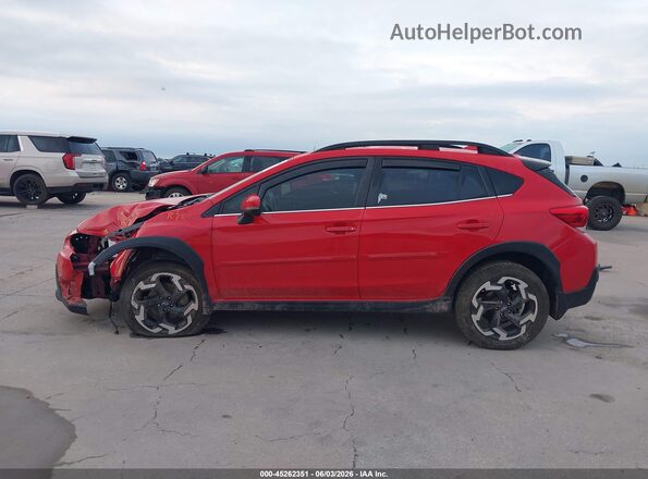 JF2GTHNC4NH221134 2022 SUBARU CROSSTREK Red 
