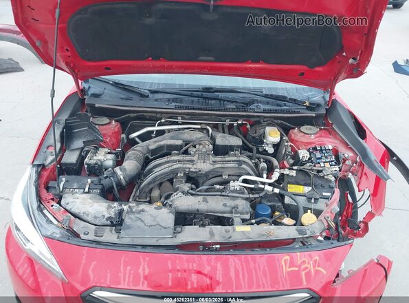 JF2GTHNC4NH221134 2022 SUBARU CROSSTREK Red Rear view