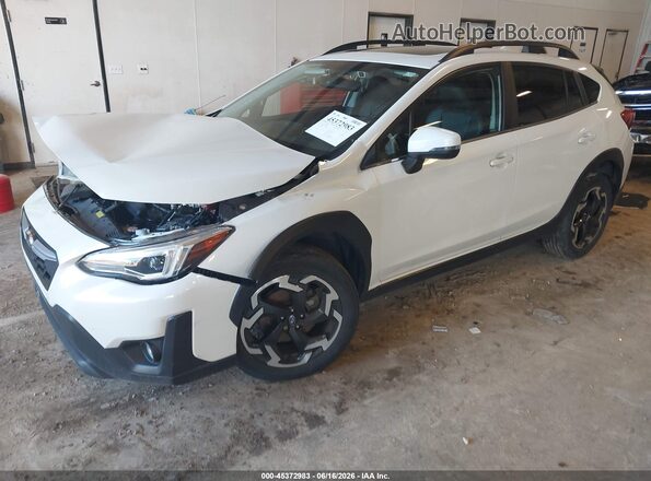 JF2GTHNC4PH326016 2023 SUBARU CROSSTREK White წინა მარცხენა ხედი სამი მეოთხედიდან