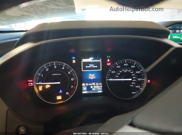 JF2GTHNC4PH326016 2023 SUBARU CROSSTREK White უკანა სავარძლების ხედი
