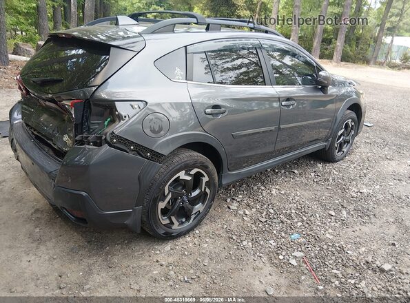 JF2GTHNC5M8211307 2021 SUBARU CROSSTREK Gray Trasero derecho
