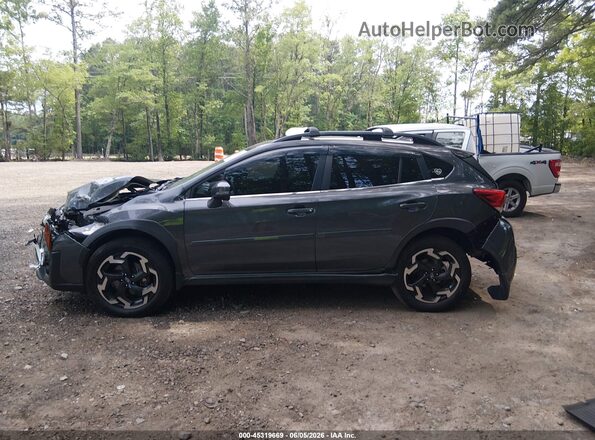 JF2GTHNC5M8211307 2021 SUBARU CROSSTREK Gray Vista interior de 360 grados